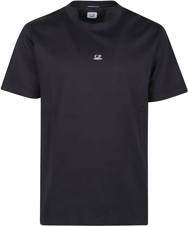 CP Company Mercerized Jersey 70/2 Gasato T-shirt Black