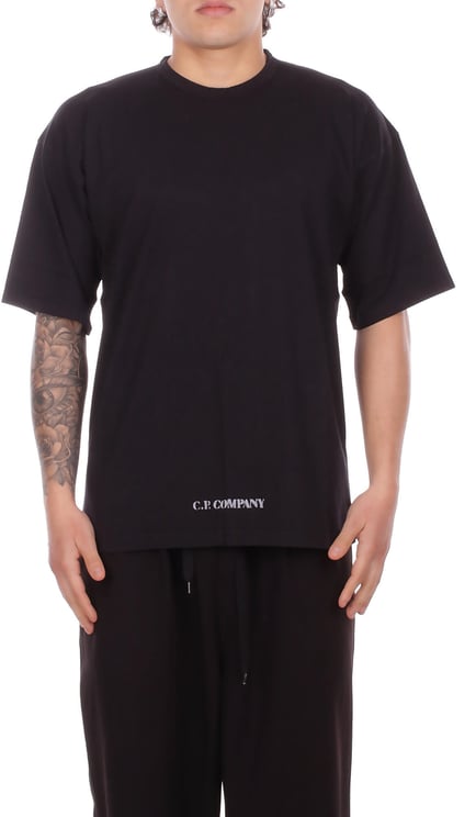 CP Company T-Shirts And Polos Black