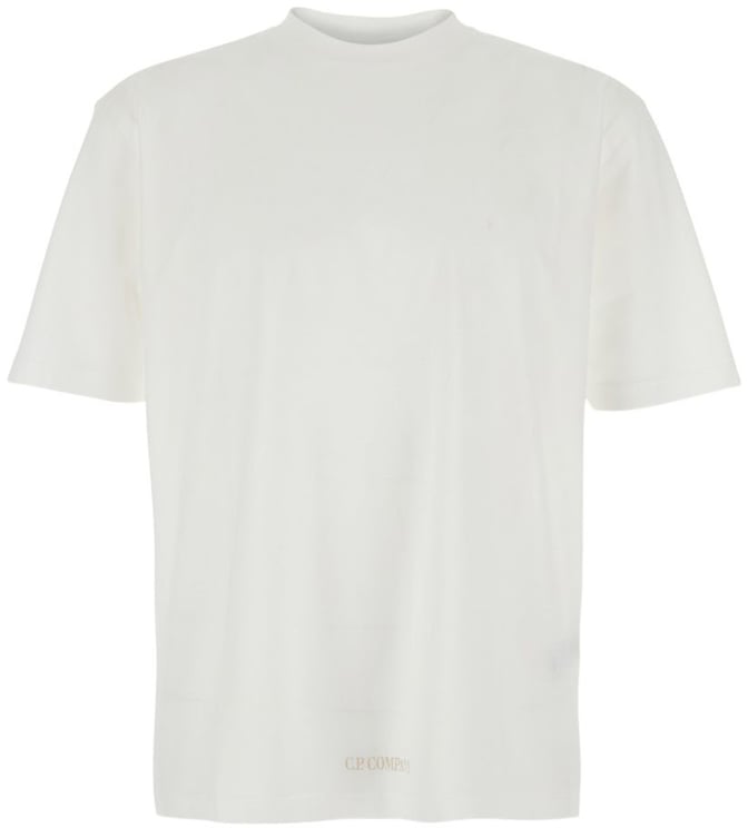 CP Company T-Shirts And Polos White