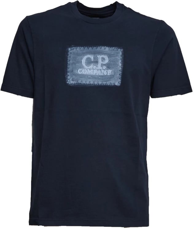 CP Company T-Shirts And Polos Midnight Navy