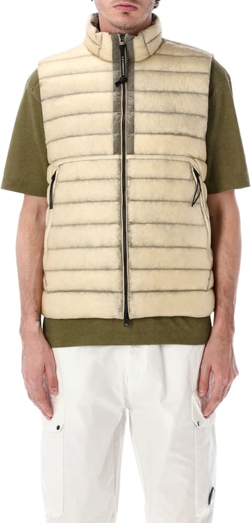CP Company Dd Shell Vest Frozen Ecru