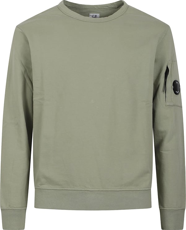 CP Company Minimalist Cotton Sweater with Zippered Pocket Detail
