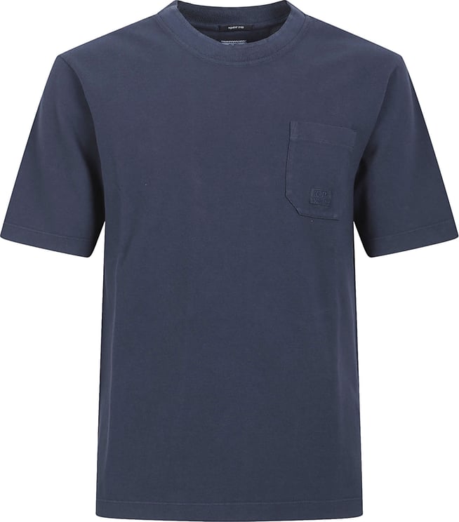 CP Company Crew Neck Short-Sleeve T-Shirt with Minimalist Design