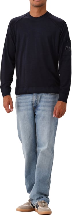 CP Company C.P. Company Gebreide Trui Blauw