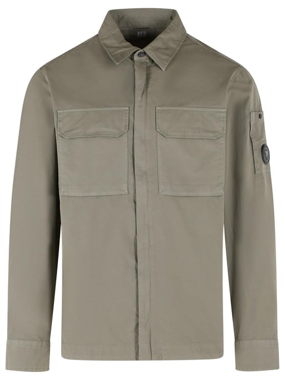 CP Company Beige Cotton Overshirt
