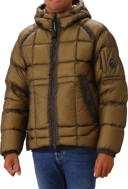 CP Company C.P. Company Jas Groen/Bruin Medium Jacket In DD-Shel