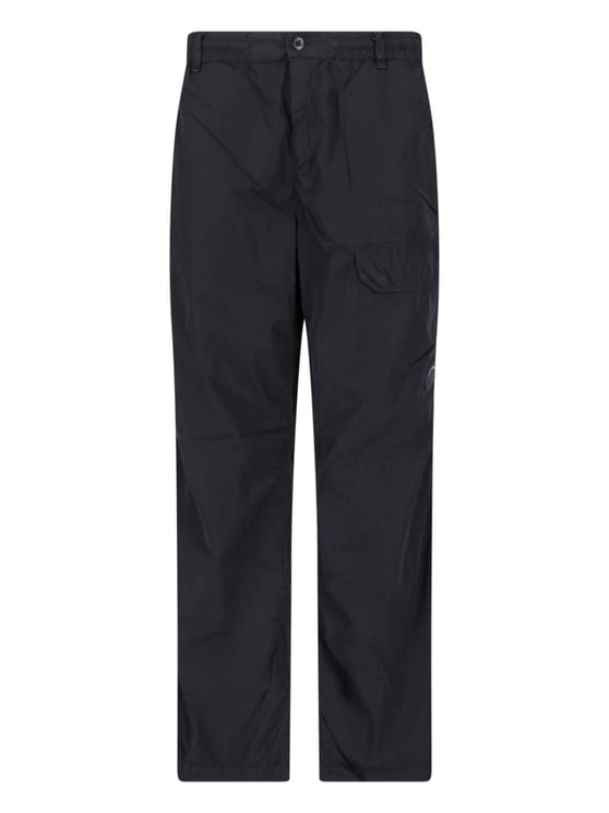 CP Company Straight-Leg Cargo Pants with Distinctive Lens Detail
