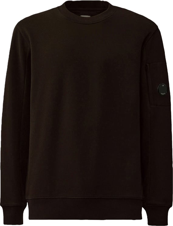 CP Company DIAGONAL RAISED FLEECE LENS SWEATER