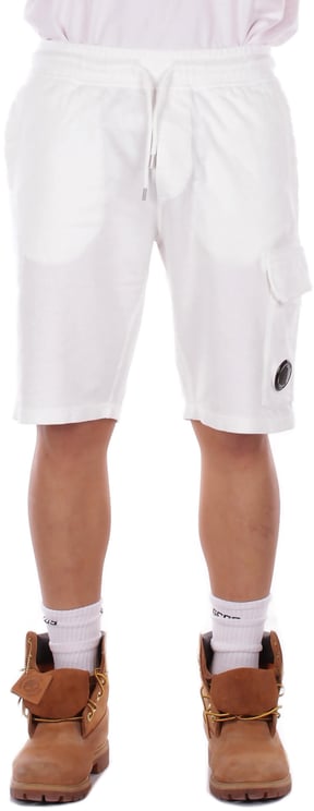 CP Company Shorts Gauze White