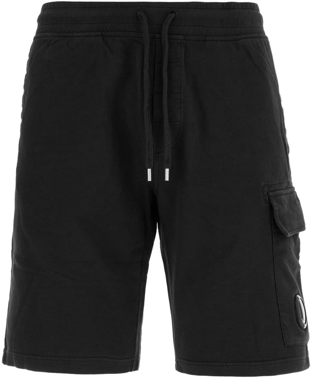 CP Company C.p. Company Black cotton bermuda shorts