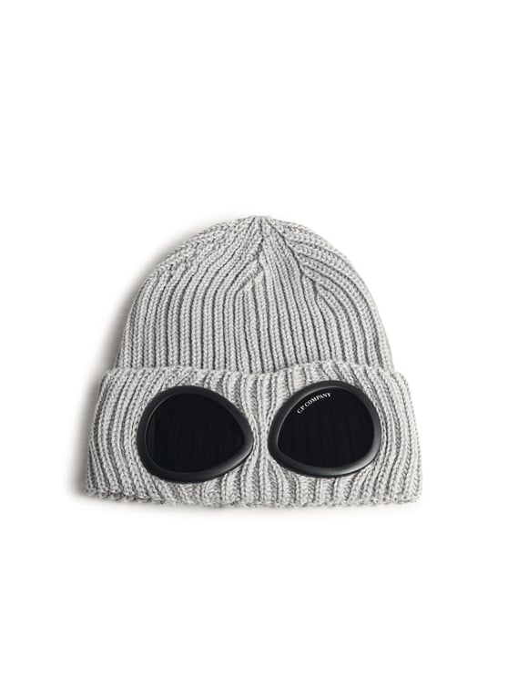 CP Company Grey Wool Beanie