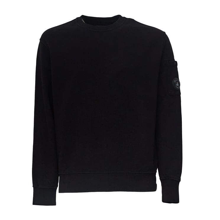 CP Company Brushed Emerized Diagonal Fleece Crewneck Sweatshirt