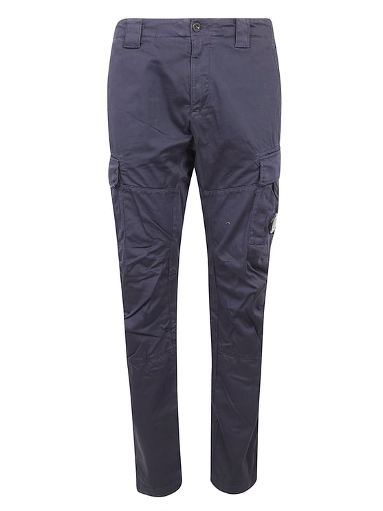 CP Company Ergonomic Cargo Pants with Multi-Pocket Design and Signature Lens