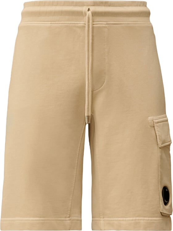 CP Company CARGO SWEATSHORTS VAN KATOENEN DIAGONALE FLEECE