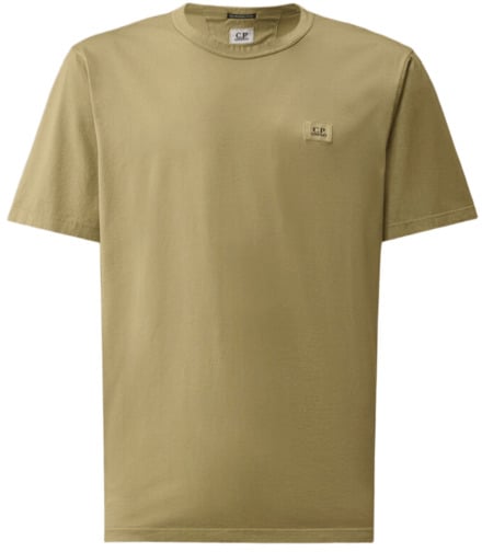 CP Company C.p. Company T-shirt E Polo Moss Gray