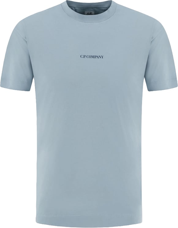 CP Company 30/1 Jersey T-shirt met korte mouwen en logo, blauw