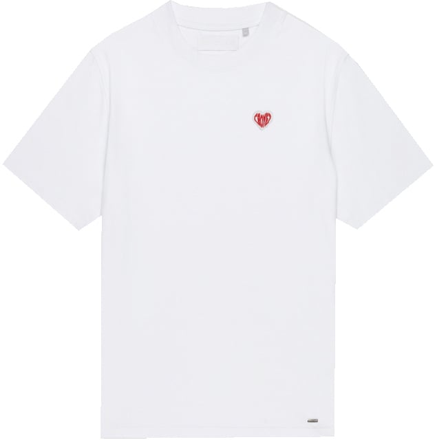 Croyez Croyez Felt Heart T-Shirt