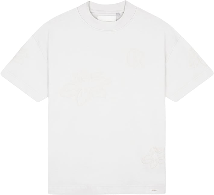 Croyez Croyez Initial Flower T-Shirt
