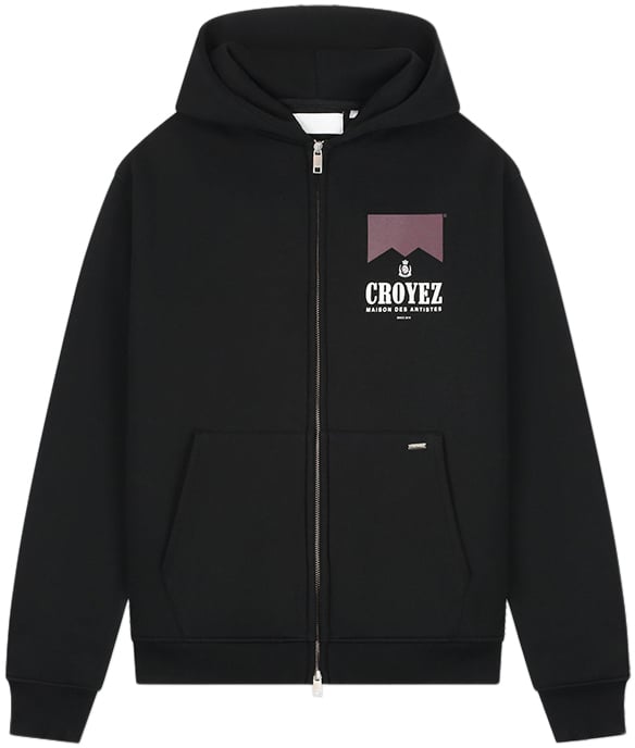 Croyez Croyez Maison Fumes Zip Hoodie