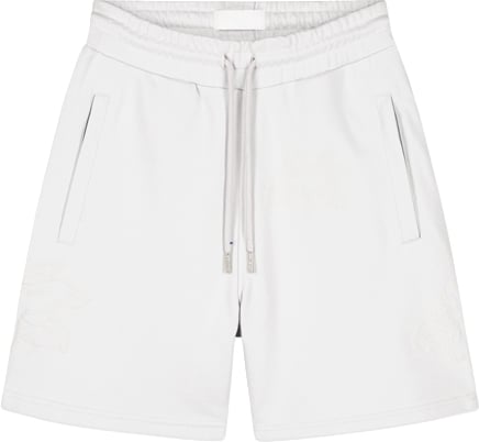 Croyez Croyez Initial Flower Shorts