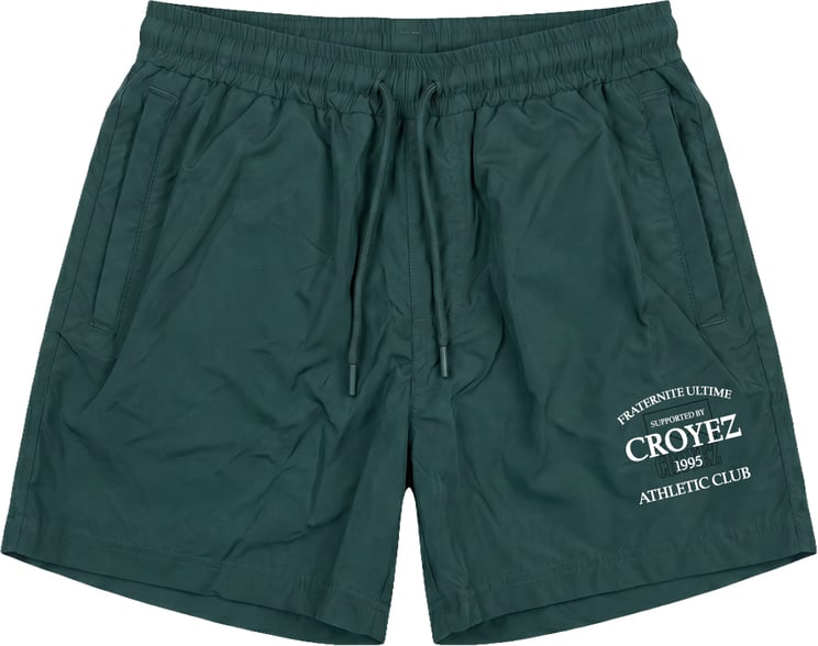 Croyez Croyez Overlay Fraternite Swim Shorts