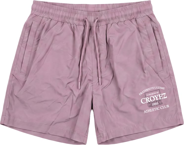 Croyez Croyez Overlay Fraternite Swim Shorts