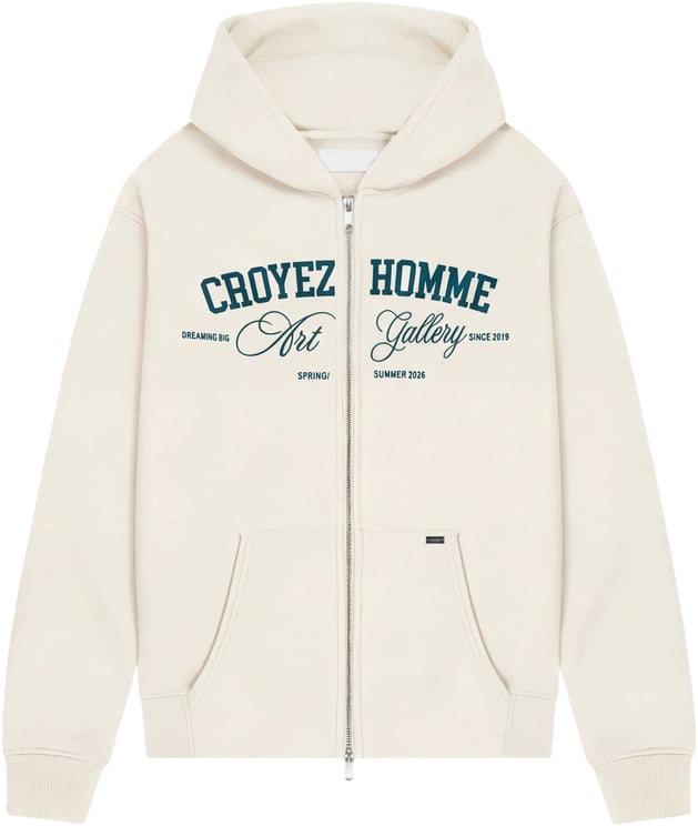 Croyez Croyez Art Gallery Zip Hoodie