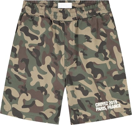 Croyez Croyez Relaxed Camo Shorts