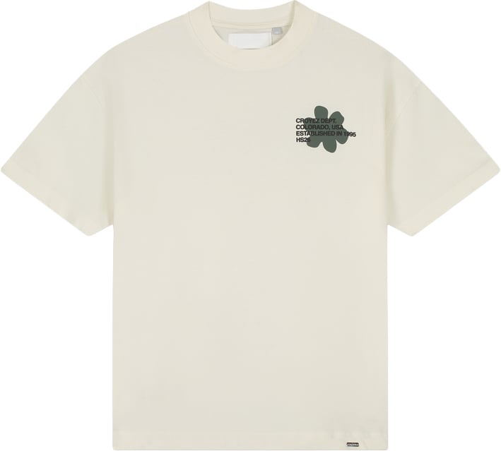 Croyez Croyez Croyez Silhouette T-Shirt CRA40026051 Off-White 40002