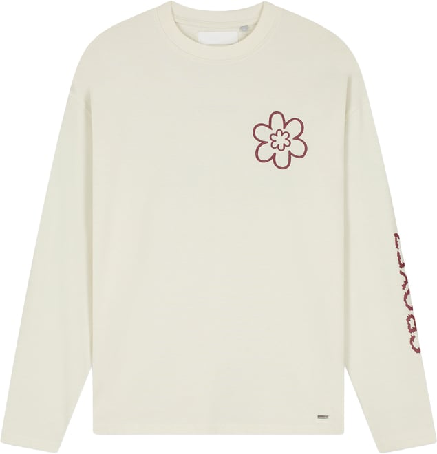 Croyez Croyez Contour De La Fleur Longsleeve