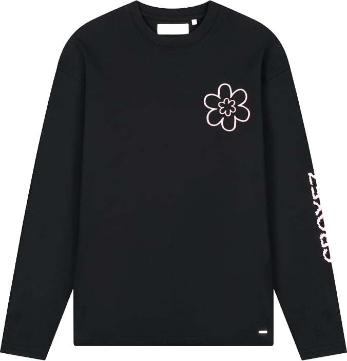 Croyez Croyez Croyez Contour De La Fleur Longsleeve CRA40026070 Black 49001