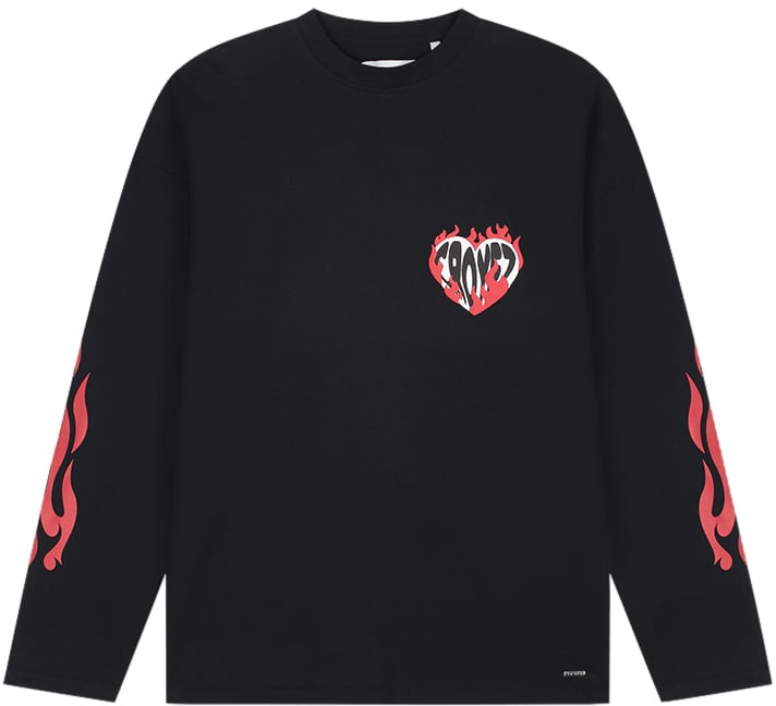 Croyez Croyez Heart On Fire Longsleeve