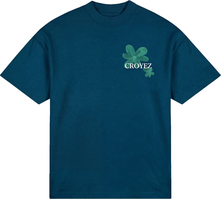 Croyez Croyez Croyez Botanique T-Shirt CRB30026057 Dark Teal 43014