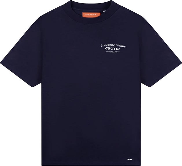 Croyez Croyez Fraternite T-Shirt CM2-SS25-05 Navy