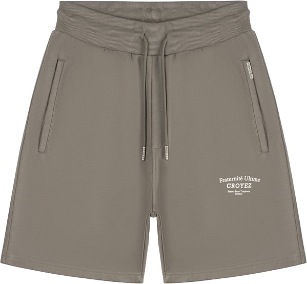 Croyez Croyez Fraternité Short CR2-SS23-17 Vintage grey