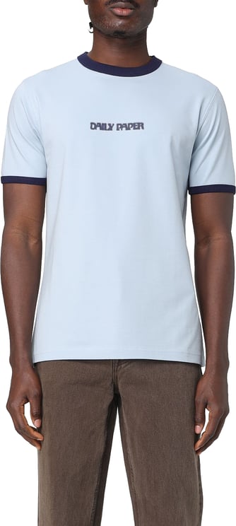 Daily Paper Daily Paper Blue Cotton T-Shirt