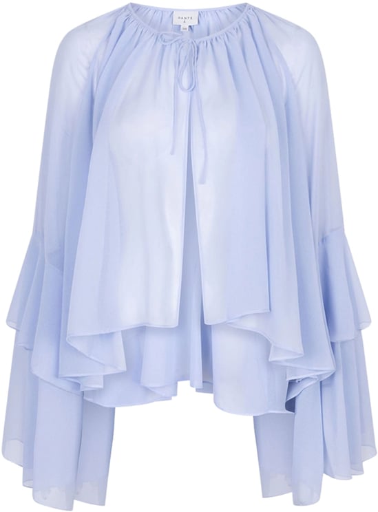 Dante6 Dante 6 Baltimore Volant Romantic Blouse Blouses Lichtblauw 252121