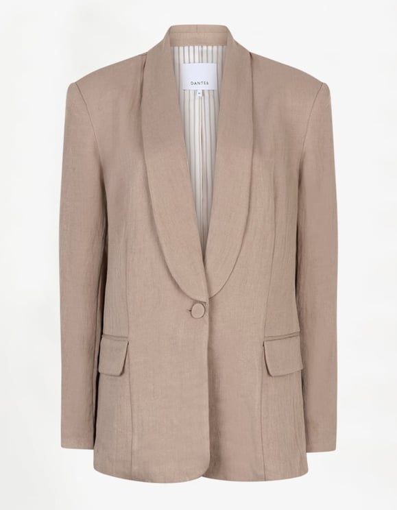 Dante6 Dante 6 Dayva Relaxed Fit Blazer Blazers Zand 261140