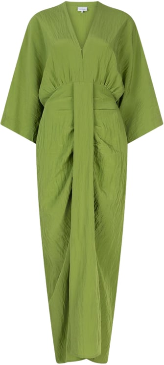 Dante6 Dante 6 Bradshaw Pleated Long Dress Jurken Groen 261280