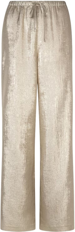 Dante6 Dante 6 Ido Metallic Effect Pants Pantalons Beige 261342
