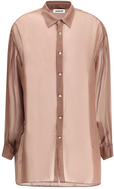 DARKPARK Darkpark Bordeaux Silk Blouse