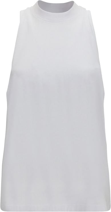 DARKPARK Darkpark White Cotton Tank Tops