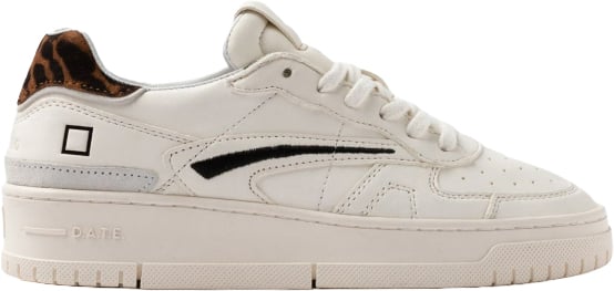 D.A.T.E. D.A.T.E. Sneakers Bianco/Leopardato