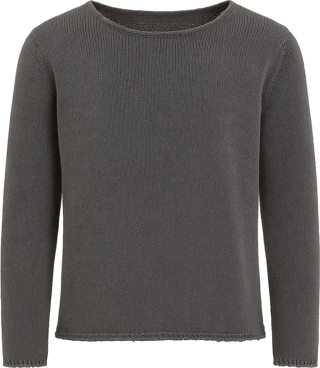 Del Carlo Textured Knit Crewneck Sweater