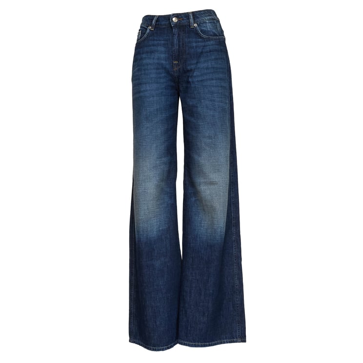 DEPARTMENT5 Pretender Tinted Wide-Leg Jeans