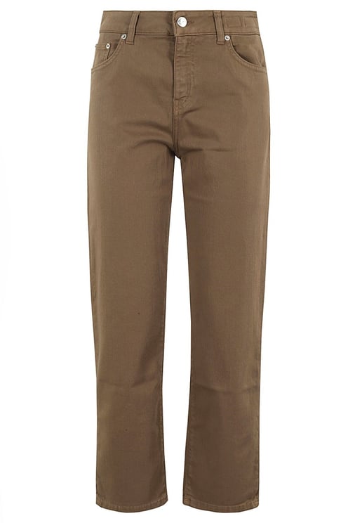 DEPARTMENT5 Biscuit Cotton Denim Boyfriend Pants