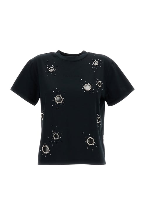 Des Phemmes Boxy Fit Crew Neck T-Shirt