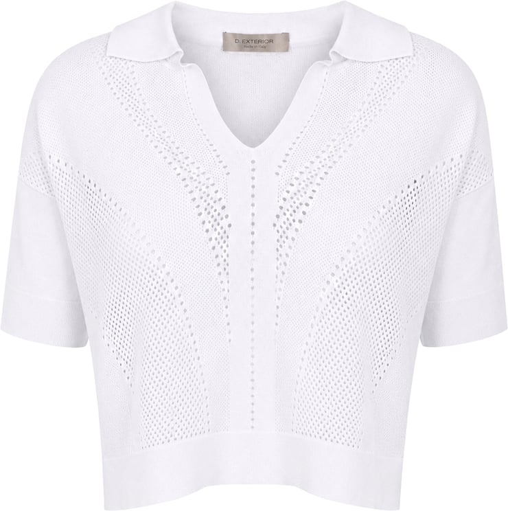 D-Exterior Sweaters Bianco