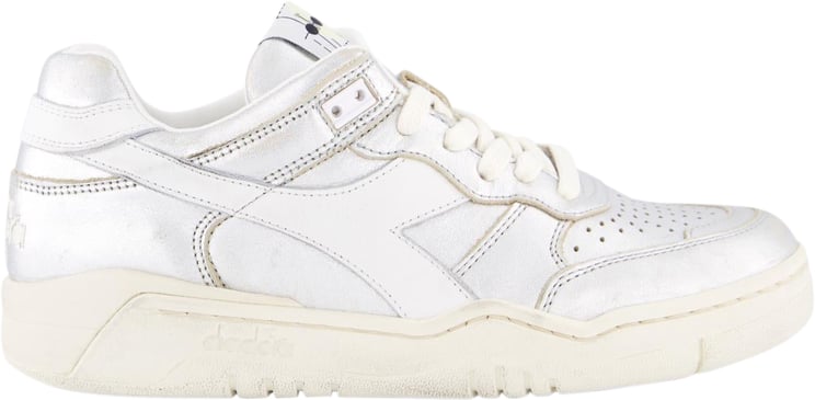 Diadora Dames B560 Metal Sneaker Zilver