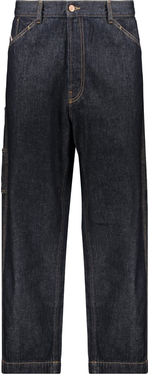 Diesel Black straight jeans in denim